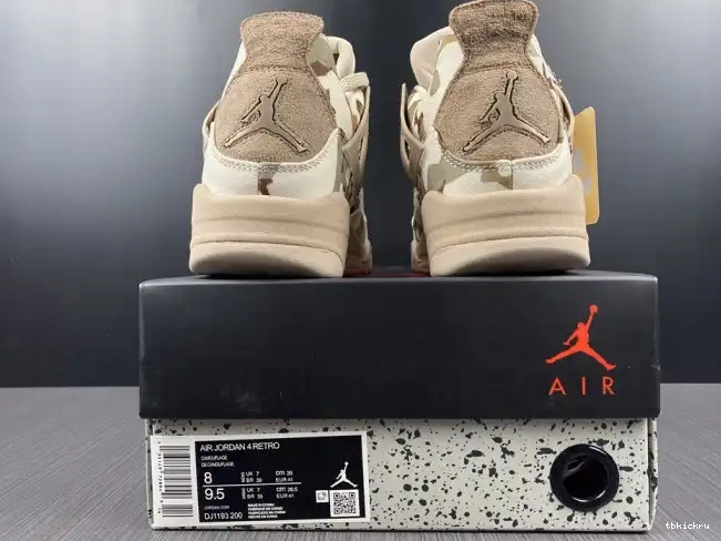 Cheap TBkick 4 Jordan May DJ1193-200 Camo Air x Aleali 0531